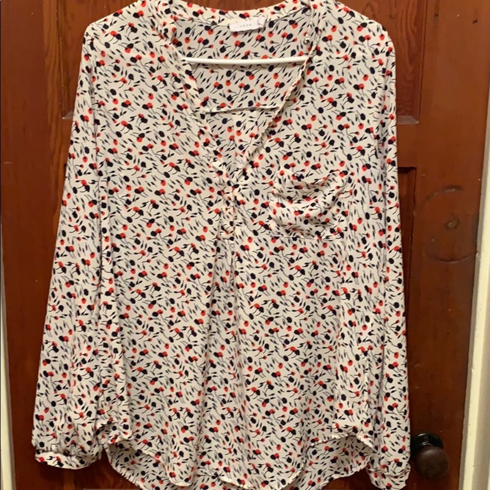 Floral dress shirt